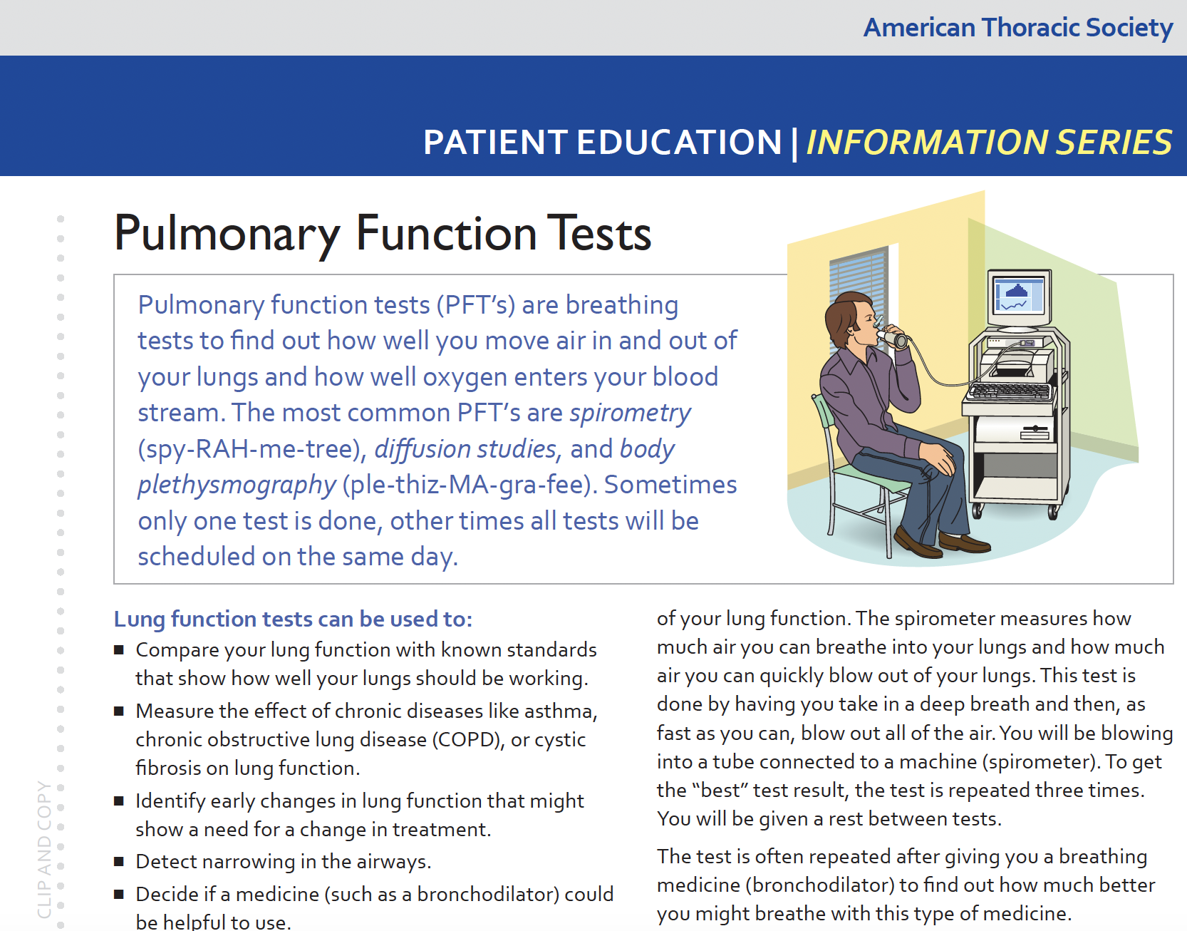 Pulmonary Function Tests - ATS
